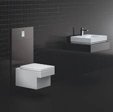 VAS WC SUSPENDAT CUBE CERAMIC, RIMLESS, SUPRAFATA PUREGUARD, 56.5X37